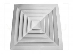 Решётка диффузорная 4-х поточная 595х595 (600x600)